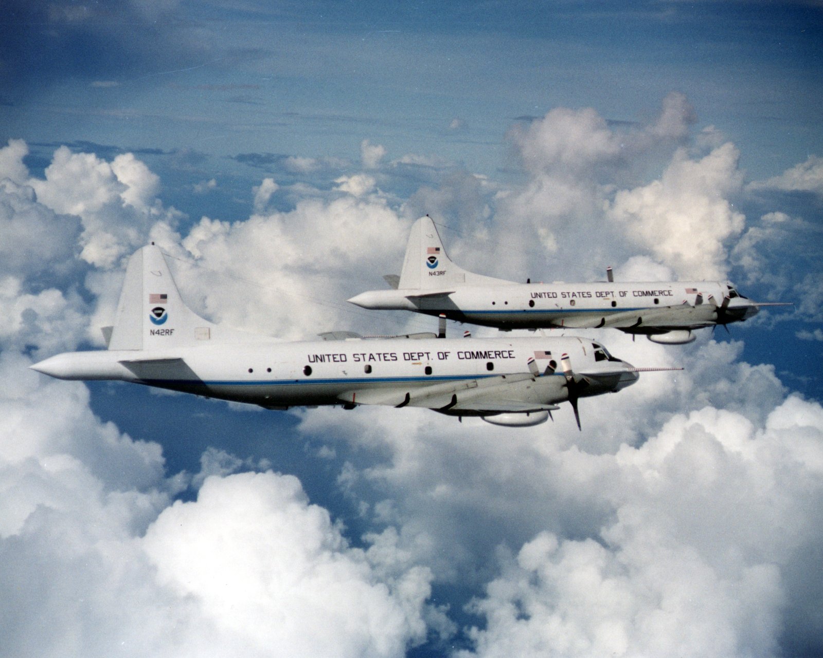 NOAA Hurricane Hunters: Penetrating Cyclone Eyes with Lockheed WP-3D Orions